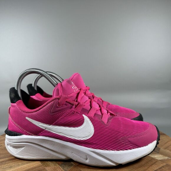 Nike GS Girls Star Runner 4 DX7615-601 Pink Running Shoes Womens 6 (4.5Y) - Picture 1 of 8